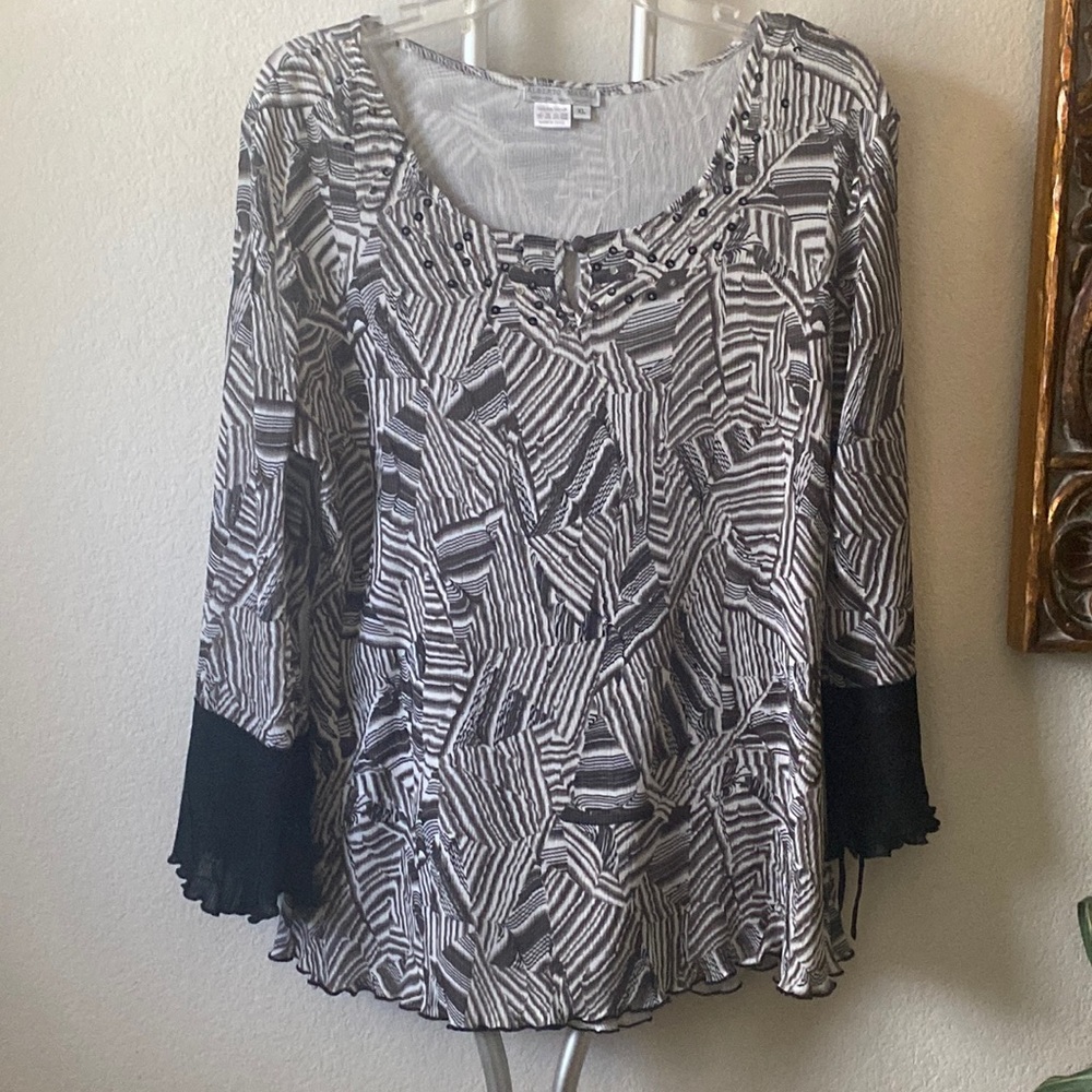 Alberto makli  black grey and white  XL
